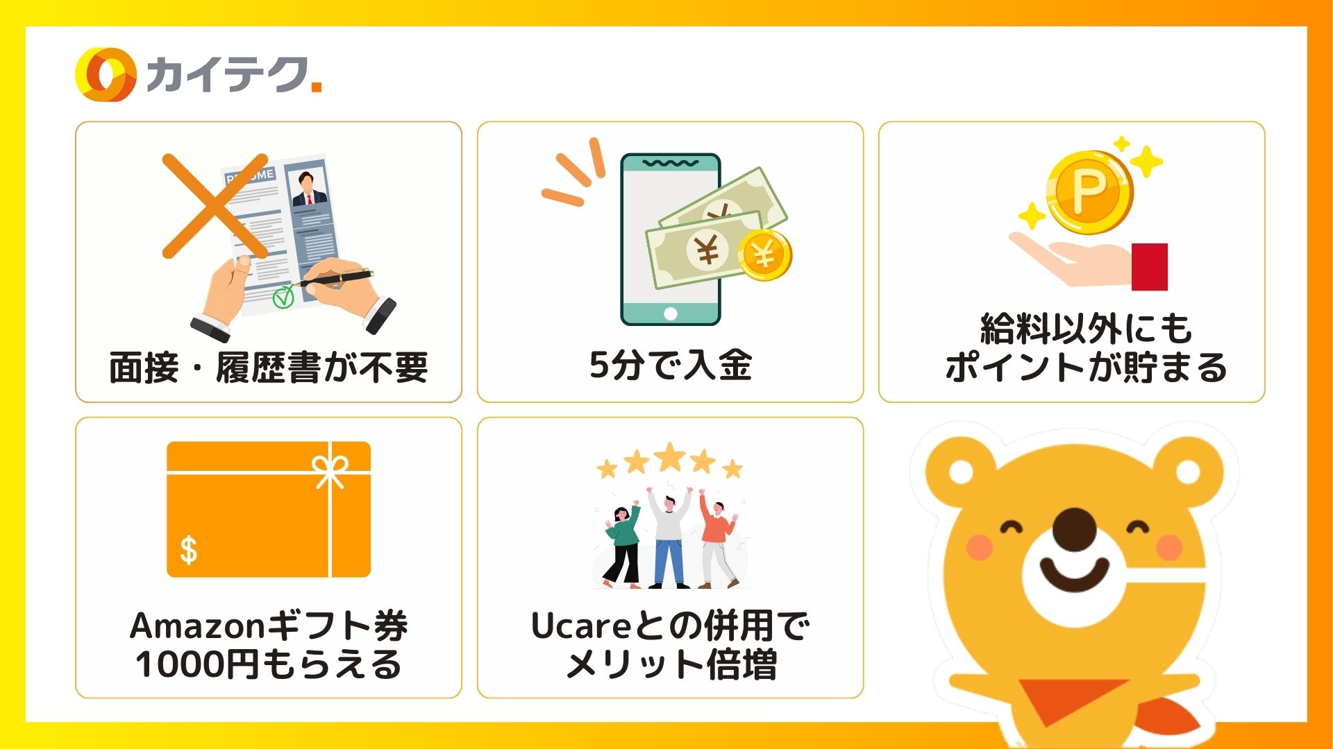 【実体験】カイテク介護の評判とAIじゃない口コミ77選！悪いレビューも公開